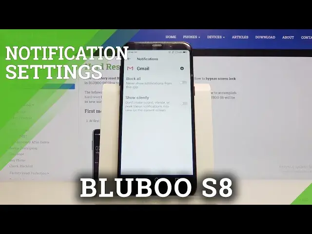 Video thumbnail for How to Enter Notification Settings in BLUBOO S8 – Find Notification Options
