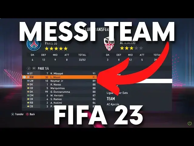 Video thumbnail for What team is Messi on FIFA 23 - Lionel Messi in FIFA 2023