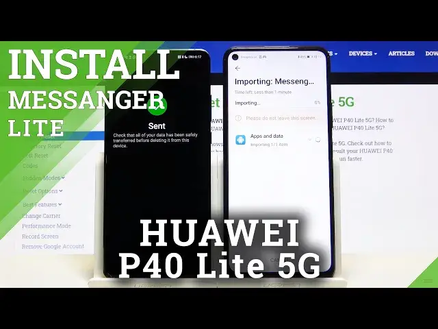 Video thumbnail for How to Download Messenger Lite in HUAWEI P40 Lite 5G – Find Messenger App