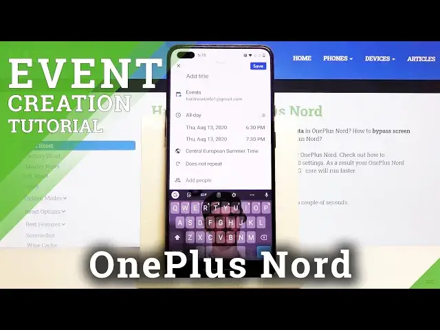 Video thumbnail for How to Add Event to Calendar in OnePlus Nord – Reminder Settings