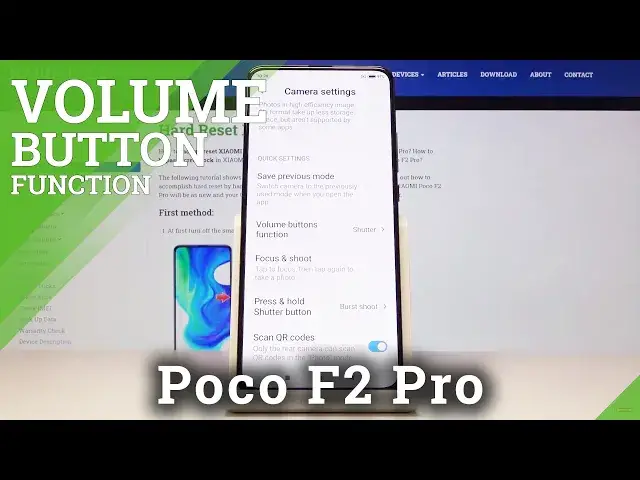 Video thumbnail for How to Change Volume Button Function in XIAOMI Poco F2 Pro – Volume Button in Camera