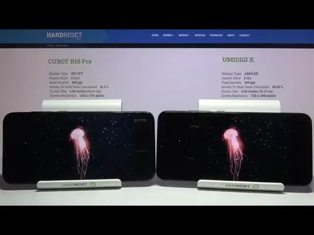 Video thumbnail for Display Comparison of CUBOT R15 Pro x Umidigi X – Compare Screen Quality