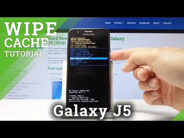 Video thumbnail for Wipe Cache Partition in SAMSUNG Galaxy J5 (2016) - Reset Cache Files