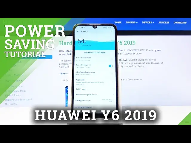 Video thumbnail for How to Enter Power Saving Mode in Huawei Y6 2019 - Use Low Power Mode