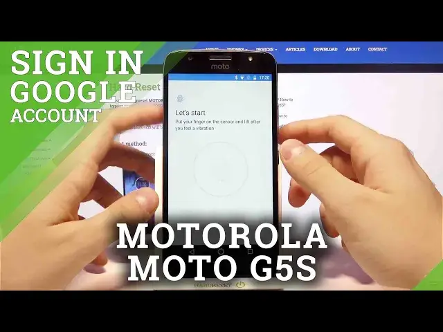 Video thumbnail for How to Add Google Account on MOTOROLA Moto G5S – Google User