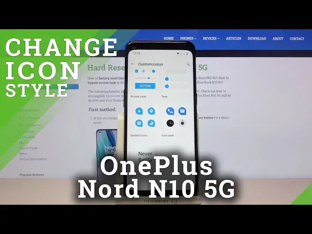 'Video thumbnail for How to Change System Icons Shape on OnePlus Nord N10 5G – Customize Icon Look'