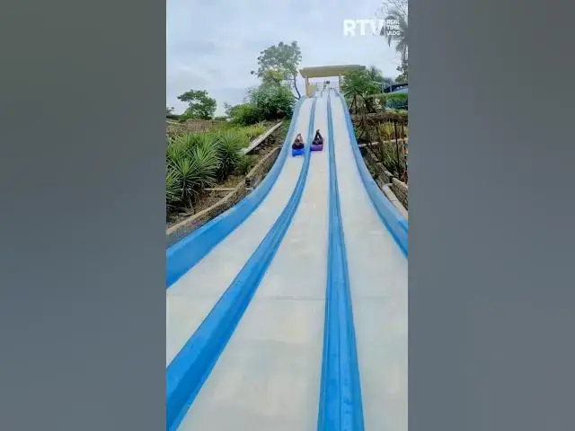 Video thumbnail for MAT RACER - Water Slide at Diamond Water Park #waterpark #trending #shorts