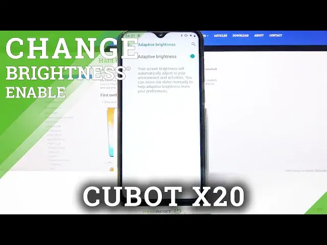 Video thumbnail for How to Activate Adaptive Brightness – Auto-Brightness Feature on CUBOT X20