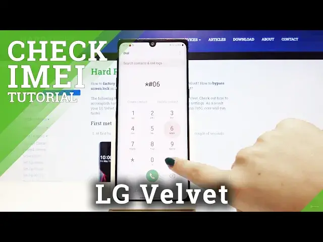 Video thumbnail for How to Check IMEI & SN in LG Velvet – Check IMEI and Serial Number