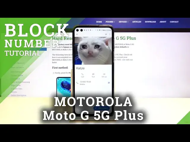 'Video thumbnail for How to Block Number in MOTOROLA Moto G 5G Plus – Block Calls and Messages'