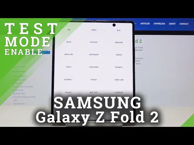 Video thumbnail for TEST MODE SAMSUNG Galaxy Z Fold 2 – Hardware Test
