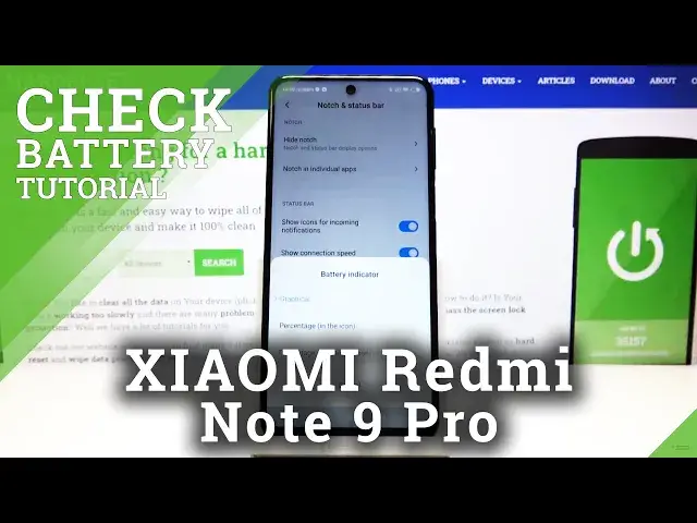 'Video thumbnail for How to Enable Battery Percentage in XIAOMI Redmi Note 9 Pro – Battery Details'