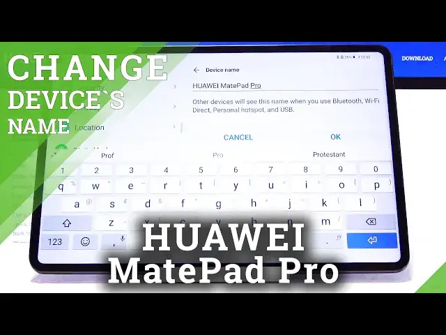 Video thumbnail for How to Change Device’s Name in HUAWEI MatePad Pro – Customize User Name