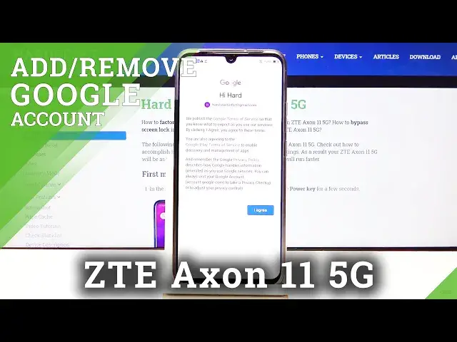 Video thumbnail for How to Remove Google Account in ZTE Axon 11 5G - Delete Google User