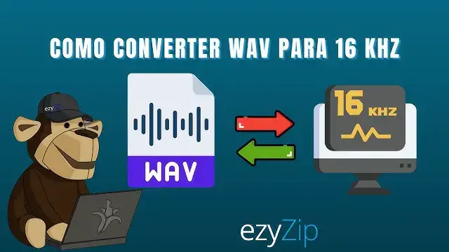 'Video thumbnail for Como Converter WAV para 16 kHZ Online (Guia Simples)'