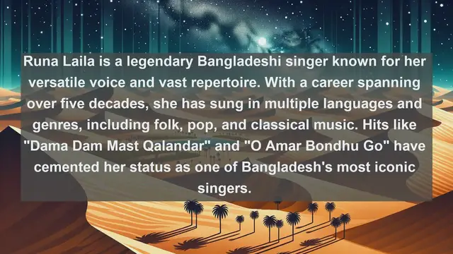 Video thumbnail for Harmonic Horizons: Top 10 Famous Singers in Bangladesh