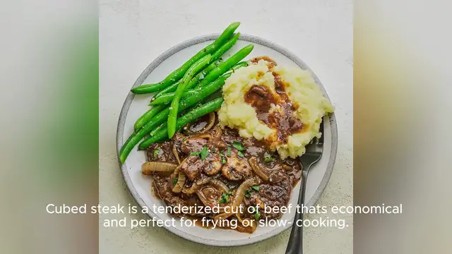 Video thumbnail for cubed steak recipe