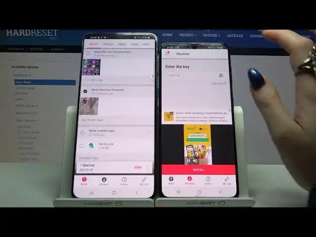 'Video thumbnail for How to Move Storage from Samsung to SAMSUNG Galaxy S21 – Download & Install Send Anywhere App'