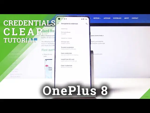 'Video thumbnail for How to Clear Credentials in OnePlus 8 – Remove All Licenses'