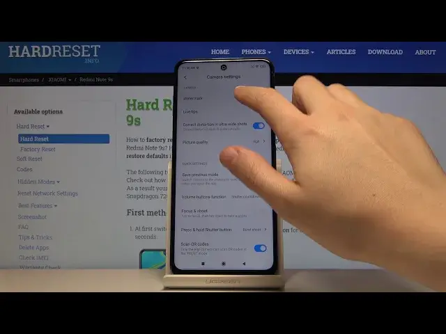 'Video thumbnail for How to Add Watermark to Photos in XIAOMI Redmi Note 9s – Camera Watermark'