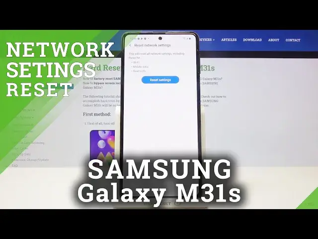 'Video thumbnail for How to Reset Network Settings on SAMSUNG Galaxy M31s – Restore Network Settings'