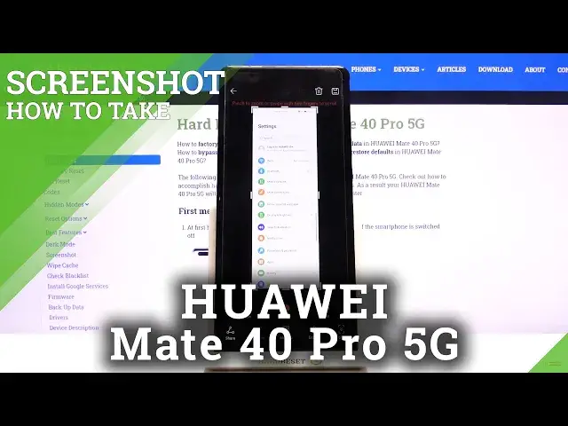 Video thumbnail for How to Take Screenshot in HUAWEI Mate 40 Pro – Capture Screen