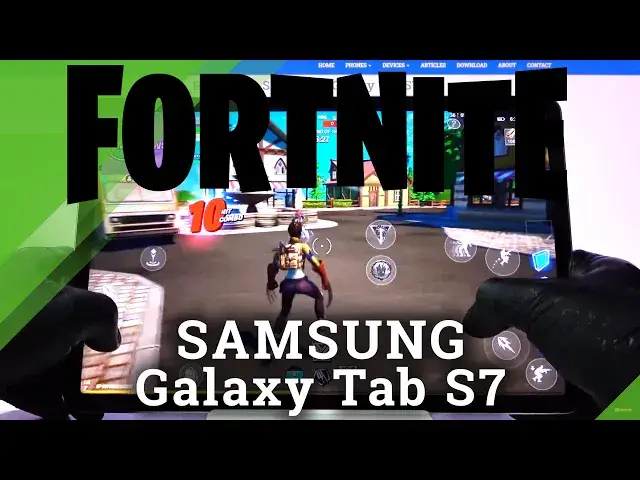 'Video thumbnail for Best Battle Royale Game on Samsung Galaxy Tab S7 – Fortnite Gameplay'