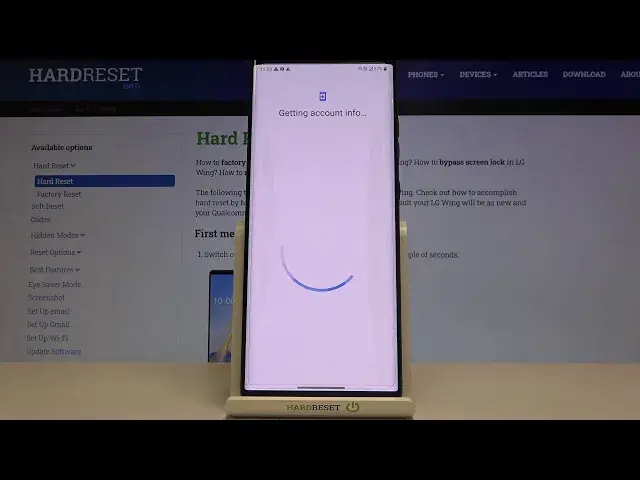 Video thumbnail for How to Enable Google Backup in LG WING – Data Repository