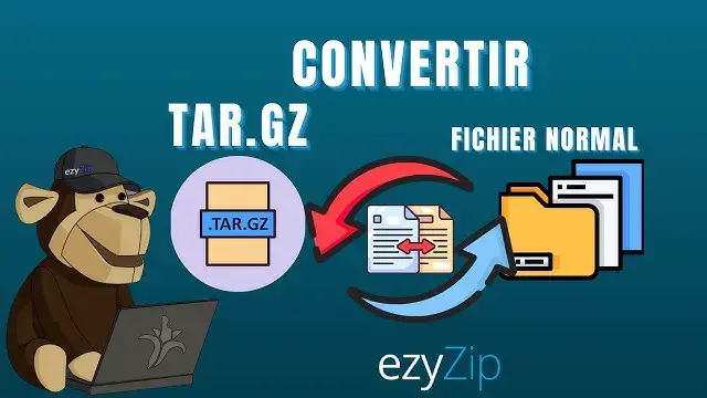 'Video thumbnail for Comment Convertir TAR.GZ en Fichier Normal (Guide Simple)'