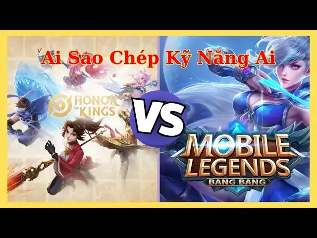 'Video thumbnail for Ai Sao Chép Kỹ Năng Tướng Của Ai Giữa Honor of Kings & Mobile Legends | Thế Giới Game Việt'