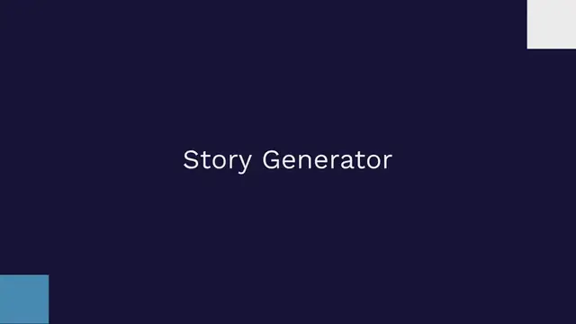 Video thumbnail for Story Prompt Generator