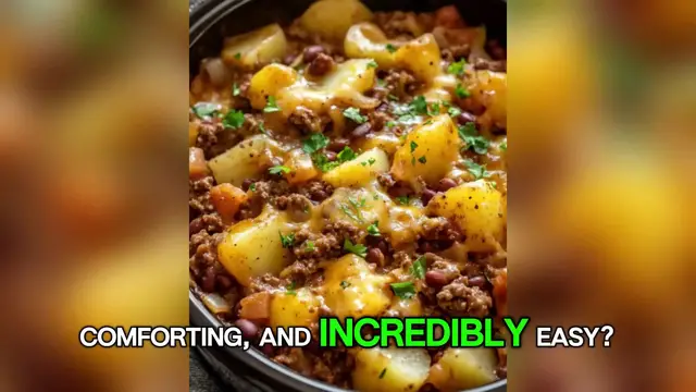 'Video thumbnail for Slow Cooker Cowboy Casserole'