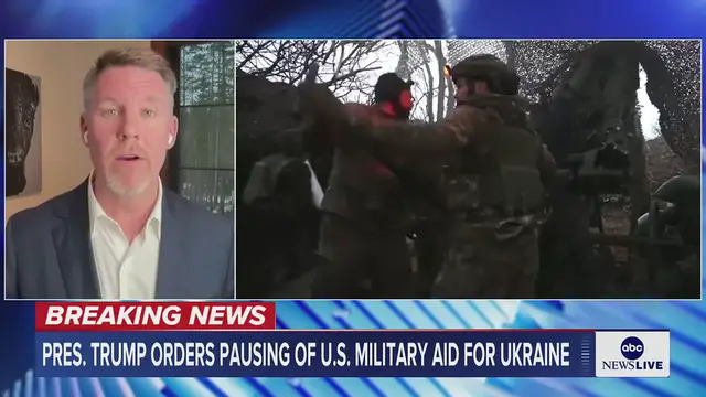 Video thumbnail for Trump Shocks the World: Military Aid to Ukraine Paused – Here’s Why