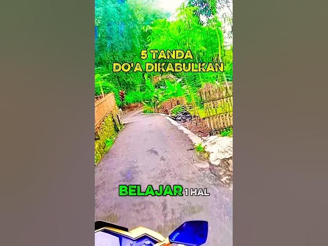 Video thumbnail for 5 Tanda do'a di kabulkan#lenterahati #shortsmotivasi #islami#doa