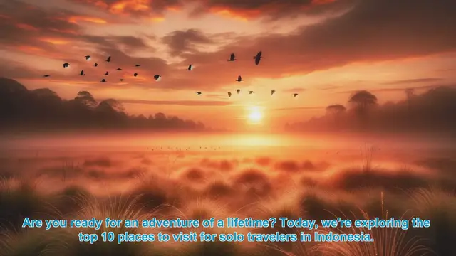 Video thumbnail for Exploring Indonesia: Top 10 Places for Solo Travelers