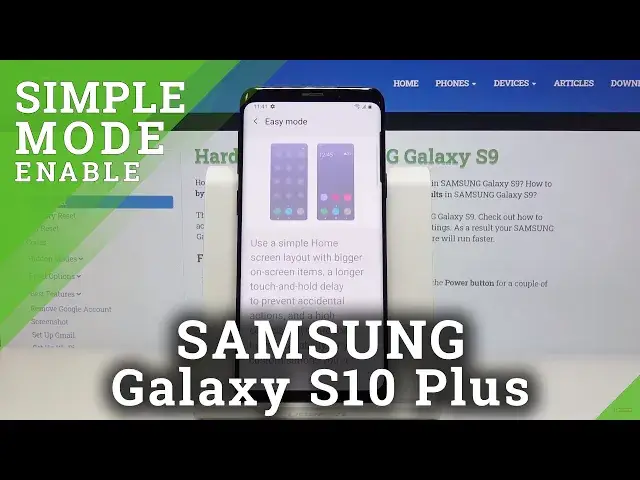 Video thumbnail for How to Activate Easy Mode in SAMSUNG Galaxy S10 Plus – Simple Layout
