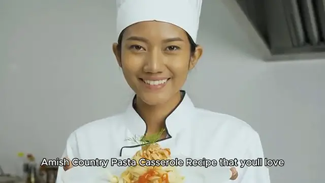 Video thumbnail for Amish Country Pasta Casserole Recipe