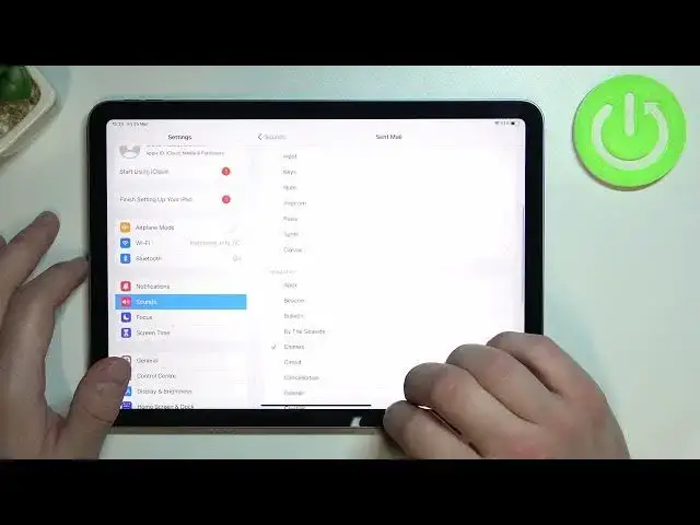 Video thumbnail for How to Set Custom Notification Sound in iPad Air 5th Gen WiFi - iPad Air 2022