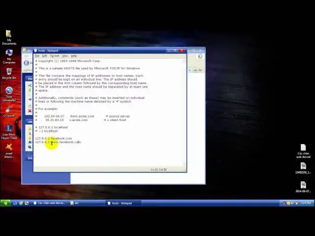 Video thumbnail for Cách chặn website thủ công bằng cách sửa file hosts