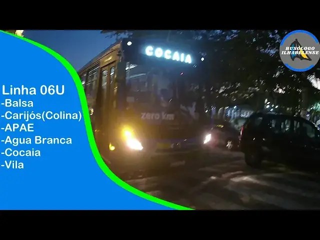 Video thumbnail for Linha 06U-Balsa/Carijós(Colina)/Via APAE/Agua Branca/Cocaia/Vila