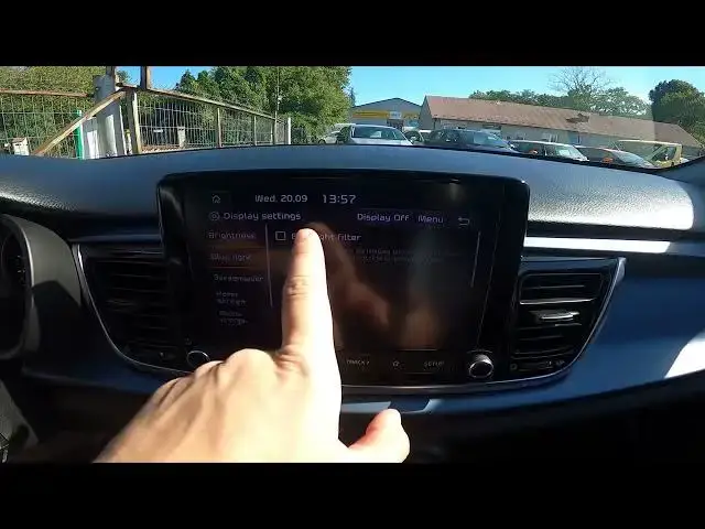 Video thumbnail for How to Enable or Disable Blue Light Filter in Kia Rio IV ( 2017 - now )