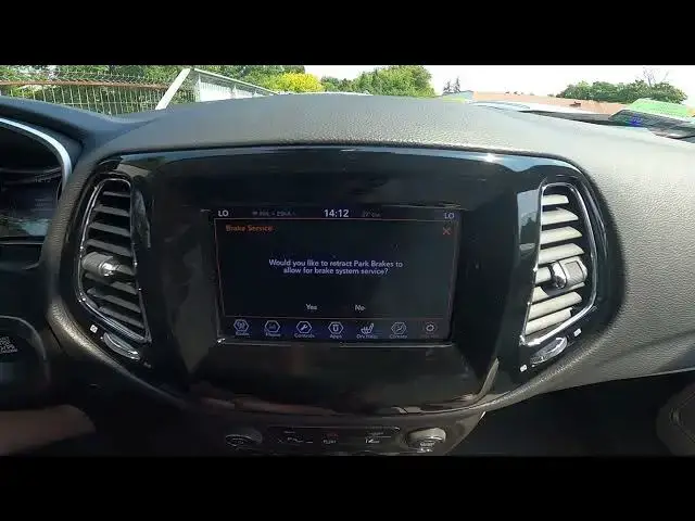 Video thumbnail for How to Enable Service Mode for Brakes in Jeep Compass II ( 2017 - now )