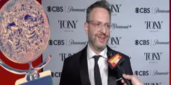 Video thumbnail for Video: Jon Clark Talks Tony Win for Best Lighting Design of a Play