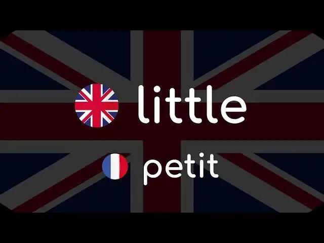 Video thumbnail for Comment prononcer « little » en anglais