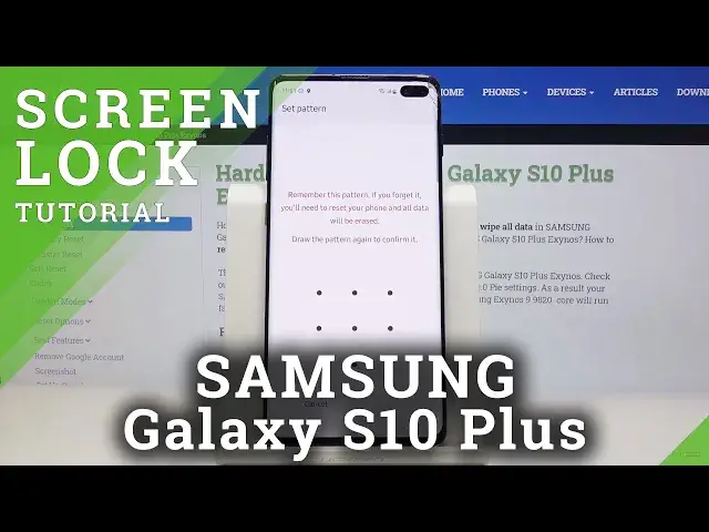 'Video thumbnail for How to Change Lock Method in SAMSUNG Galaxy S10 Plus – Find Lock Settings'