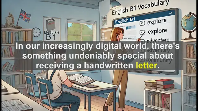 Video thumbnail for 2500 Must Know CEFR B1 Vocabulary - The Many Meanings of 'Letter': From Alphabet to Correspondence