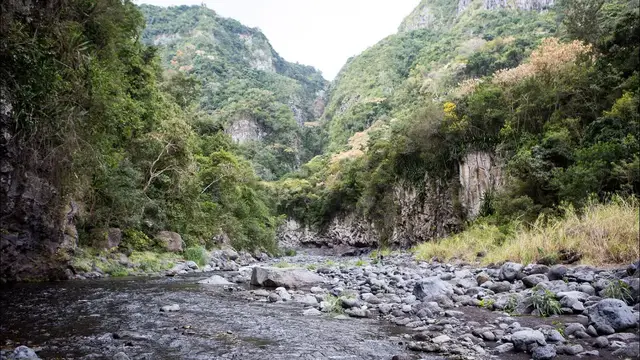 Video thumbnail for Bras de la Plaine | Flussbettwanderung auf der Île de la Réunion
