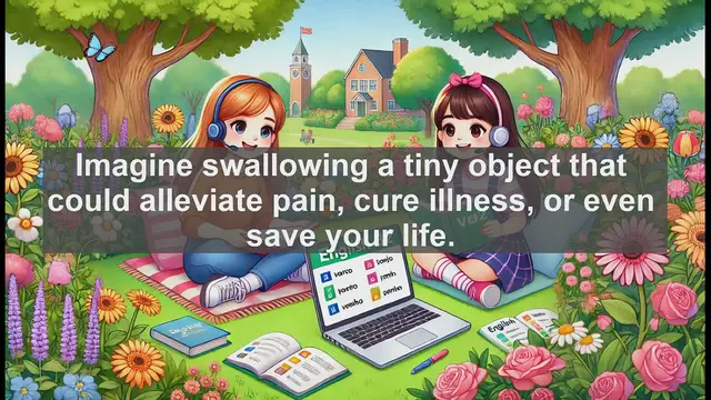 Video thumbnail for 1500 Must Know CEFR B2 Vocabulary - Understanding 'Pill': A Small Object with Big Impact in Medicine