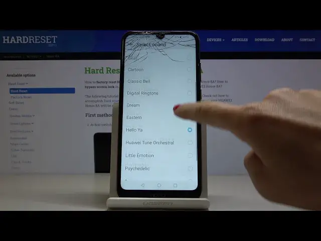 Video thumbnail for How to Change Ringtone in Huawei Honor 8A - List of Ringtones