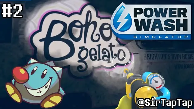 Video thumbnail for Let's Play PowerWash Simulator (Demo 2) | Scum Physics?